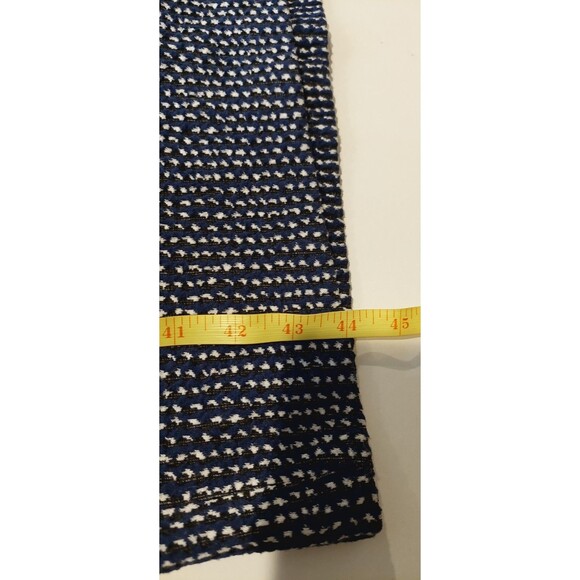 Maggie London Women's Size 14 Dress Midi Blue Half Sleeve Simple Elegant - Picture 11 of 12